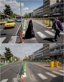 تهران قبل و بعد کرونا