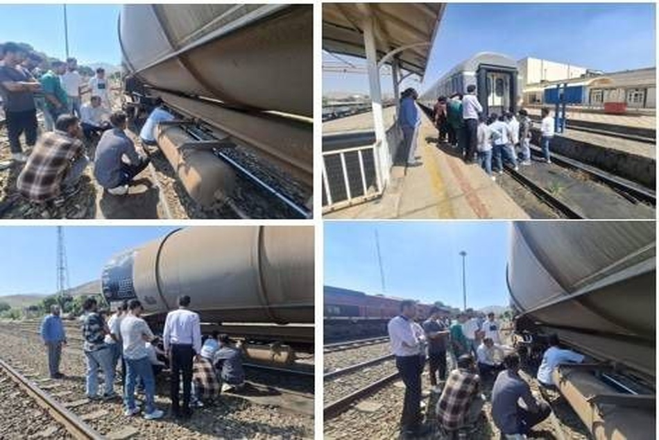 برگزاری دوره عملی ترمز هوایی واگن باری و مسافری در ایستگاه مسافری راه آهن اراک