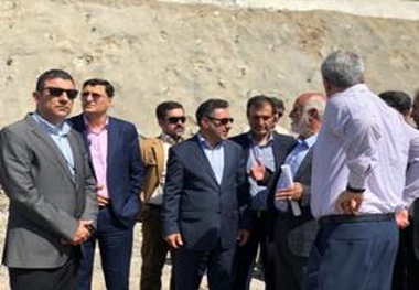 بازدید معاون وزیر راه از راه‌آهن سریع‌السیر تهران- قم- اصفهان