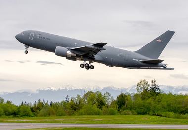 Boeing KC-46A Tanker Joins Flight Test Program