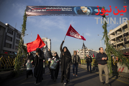 مراسم تشییع پیکر سردار سپهبد شهید حاج قاسم سلیمانی در تهران