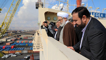بازدید دادستان کل کشور از بندر شهید رجایی