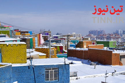 خانه های رنگی اراک