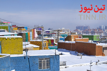 خانه های رنگی اراک
