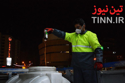 طرح ضدعفونی معابر شهری