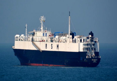 Livestock carrier catches fire at Port of Piraeus