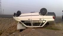 واژگونی خودرو پراید در جاده بهشهر 5 مصدوم برجای گذاشت