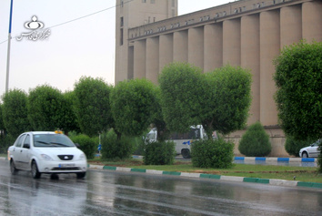 در اهواز هم باران آمد