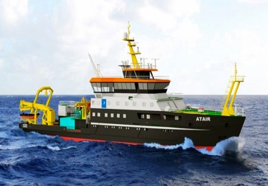 Kongsberg signs contract for LNG-powered research vessel