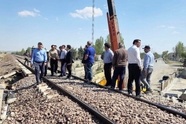 بازدید معاون فنی و زیربنایی راه آهن از روند بازسازی پل ورودی شهر چهارباغ
