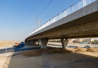 تقاطع غیرهمسطح باغیک قم تفرش به بهره برداری رسید