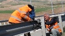 ایمن‌سازی محورهای تحت پوشش اداره راه و شهرسازی خنج