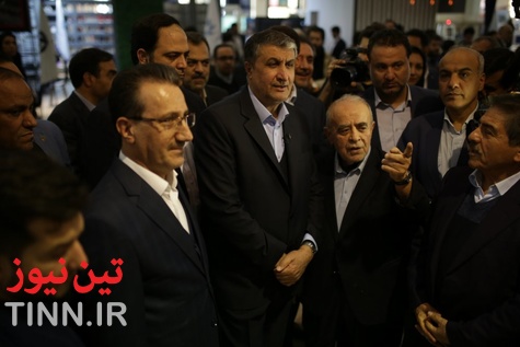 افتتاحیه نمایشگاه حمل‌ونقل و بازدید مدیرعامل راه‌آهن از نمایشگاه 