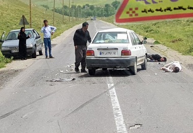 سوانح رانندگی در قزوین یک کشته بر جای گذاشت