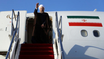 «روحانی» تهران را به مقصد پکن ترک کرد