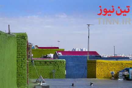 خانه های رنگی اراک