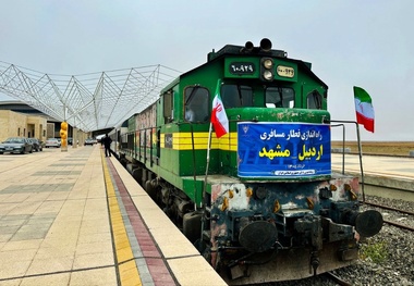 راه‌ آهن اردبیل به میانه افتتاح شد