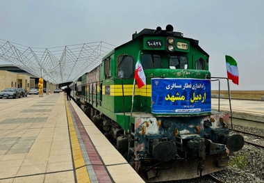 راه‌ آهن اردبیل به میانه افتتاح شد