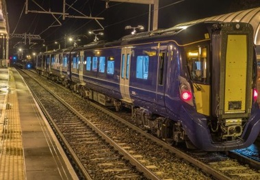 Electric trains begin testing on Edinburgh - Glasgow line 