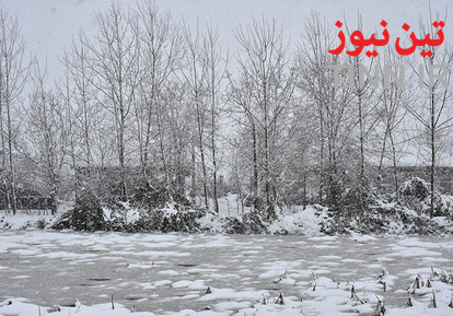 بارش سنگین برف در گیلان