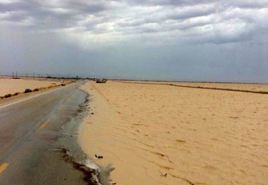 جاده ساحلی گناوه به بوشهر بسته است