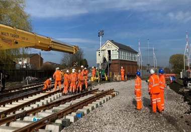 Rail Baltica Track Laying Underway in Lithuania