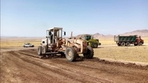 راه ارتباطی روستای پیر یادگار شهرستان چایپاره آماده آسفالت ریزی