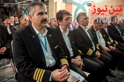مراسم تودیع و معارفه مدیرعامل شرکت هواپیمایی آسمان