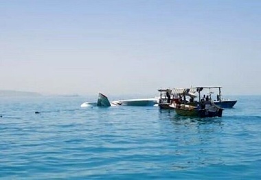 سقوط هواپیمای آموزشی در آب‌های حوالی قشم هرمزگان