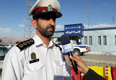لغزندگی محورهای مواصلاتی فیروزکوه