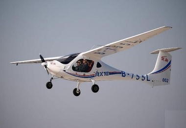 China successfully conducts first test-flight of electric plane
