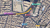 بهره برداری از زیرگذر میدان سپاه در پاییز سال جاری/ کاهش بار ترافیکی سطح میدان

