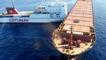 Container ship, ferry collide near Corsica
