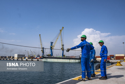 گزارش تصویری بندر شهیدرجایی چابهار (14)
