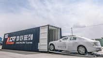 Cars delivered from China to Belgium by rail