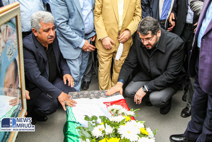 گزارش تصویری مراسم تشییع بهبهانی (9)