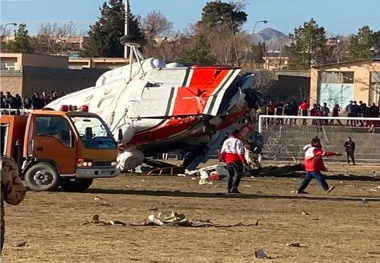 خبرهای خوب از سلامت مصدومان سقوط بالگرد در کرمان چهار روز پس از حادثه