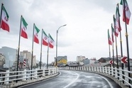 پل روگذر آیت الله رودباری به شبکه حمل ونقل شهری رشت پیوست