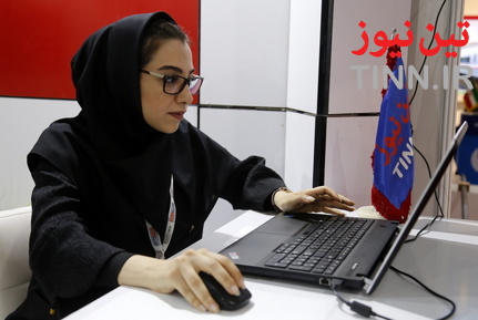 غرفه تین نیوز در نمایشگاه ریلی