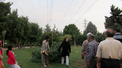 توفان تهران