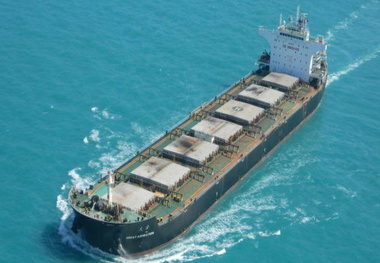 Three injured after explosion on bulker