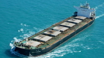 Three injured after explosion on bulker