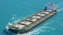Three injured after explosion on bulker