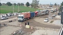 فعالیت تجاری در مرز مهران به حالت عادی برگشت