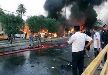 ۱۹ کشته و زخمی براثر دو انفجار جداگانه در بغداد