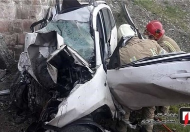 تصاویر | مرگ جوان تهرانی در برخورد با تونل 