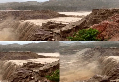 بند خاکی روستای سالک‌ آباد هم شکسته شد