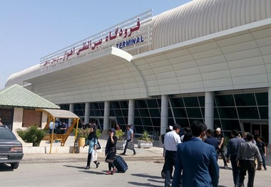 کنترل تب مسافران در فرودگاه اهواز