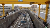 آغاز حفاری تونل دوم پروژه خط ۳ متروی تبریز با حضور وزیر کشور