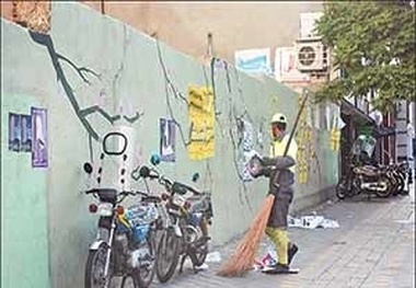  پاکسازی چهره شهر از تبلیغات انتخاباتی 